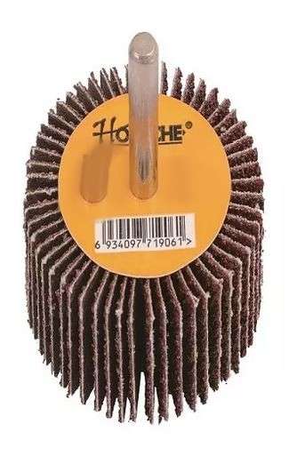 Flap Wheel with Shaft 60 Grit 75mm x 25mm x 6mm