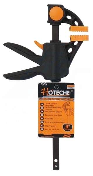 Quick Ratchet Bar Clamp 100mm