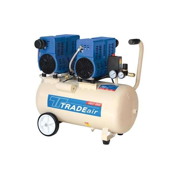 TradeAir Oil Free Compressor - 100L / 1.5KW / 2HP