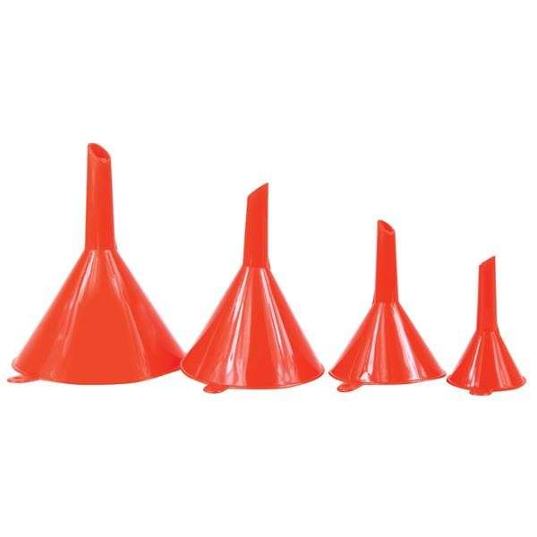 Funnel Set Plastic - 4 Piece