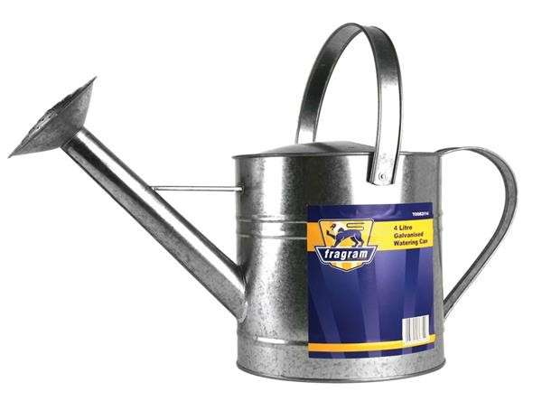 Galvanised Watering Can - 4 Litre