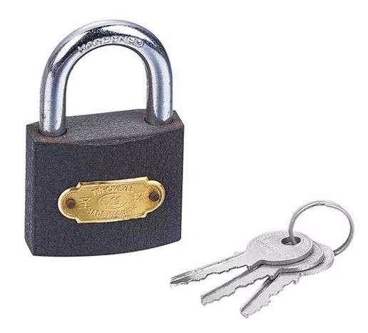 Iron Pad Lock - 34mm - 149.6g