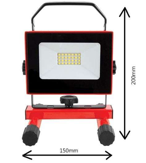 12 Volt Rechargable USB LED Flood Light