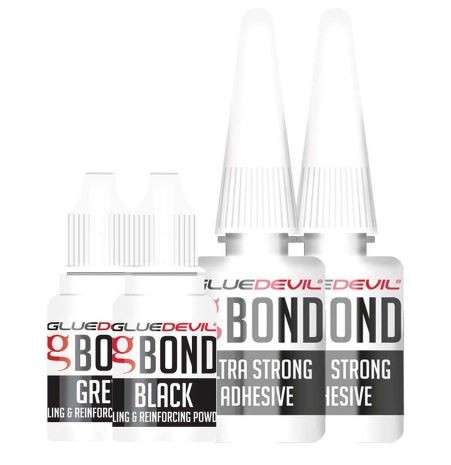 Glue Devil GBOND Kit - Super Glue + Filling Powder