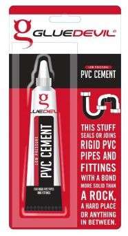 Glue Devil PVC Weld - 50ml Tube
