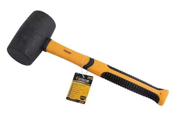 Rubber Mallet - 600g - Fibreglass Handle