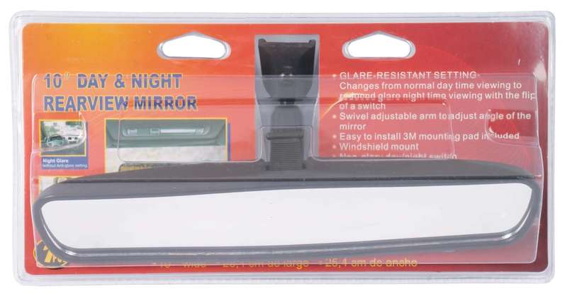 Interior Mirror - Stick On - 10 Inch / 254mm
