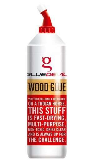 Glue Devil Wood Glue - 1 Litre Bottle