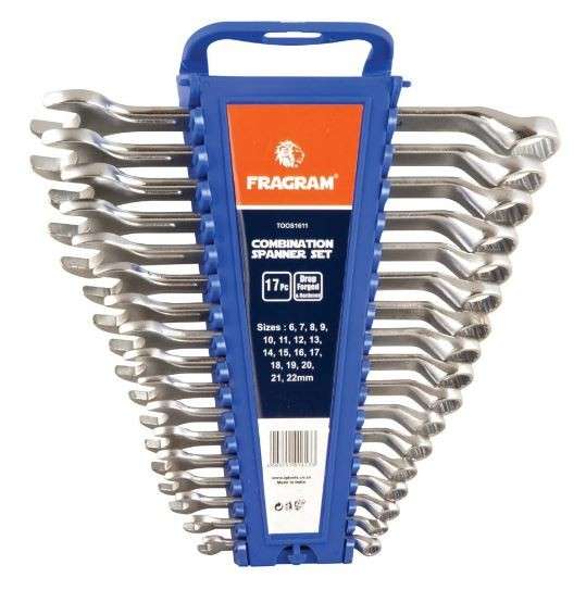 Combination Spanner Set - 17 Piece 6-22mm - Fragram