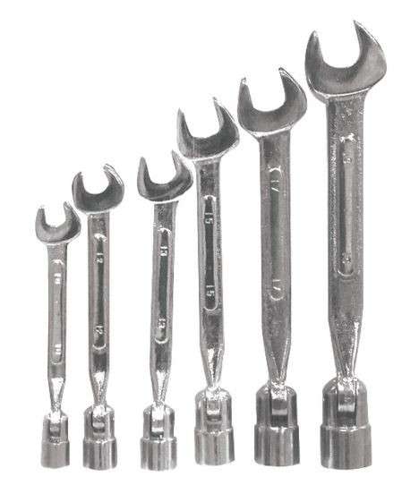 Single Flex Spanner Set - 6 Piece 10-19mm - Fragram