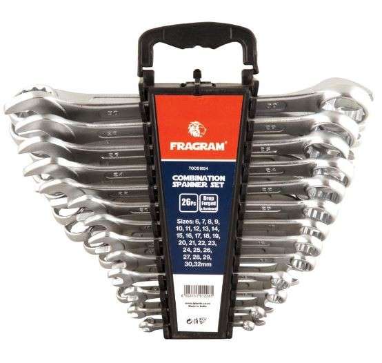 Combination Spanner Set - 26 Piece 6-32mm - Fragram