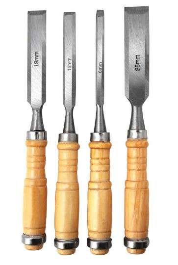 Wood Chisel Set - Firmer - 4 Piece - Fragram