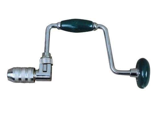 Carpenters Brace Drill - 4 Jaw