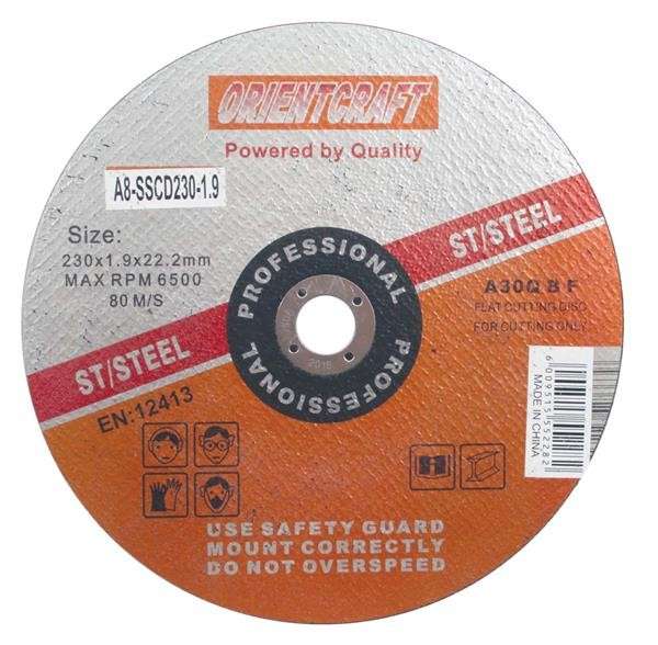 Stainless Steel Cutting Disc 230mm x 1.9mm x 22mm