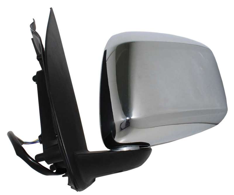 Nissan Navara Chrome Electric Door Mirror - Left - 2006 Onward