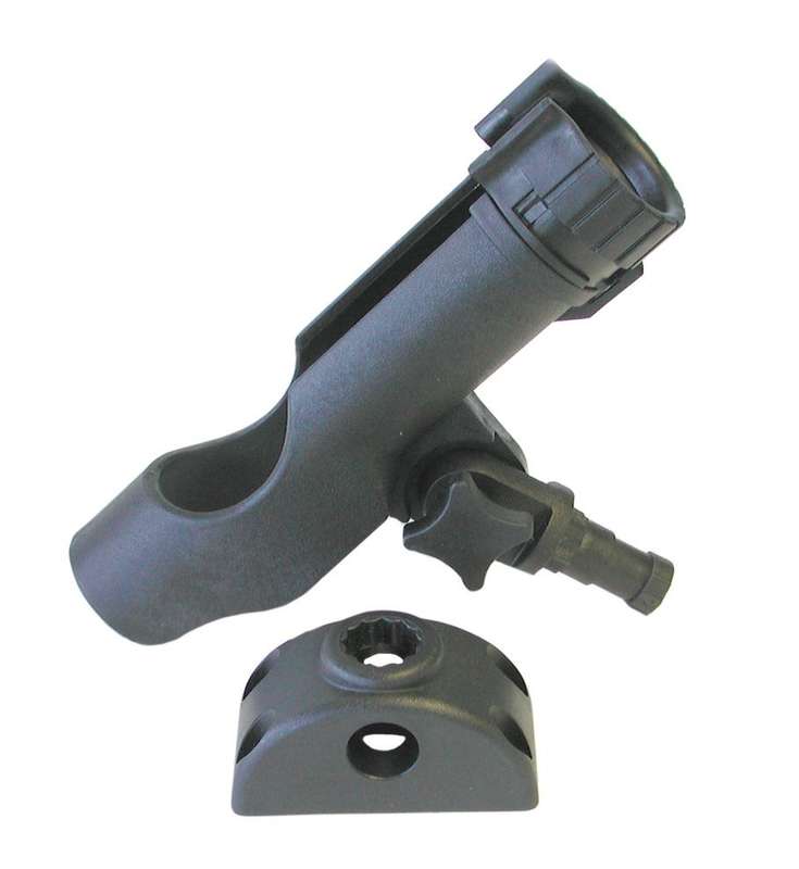 Rod Holder - Plastic - Black