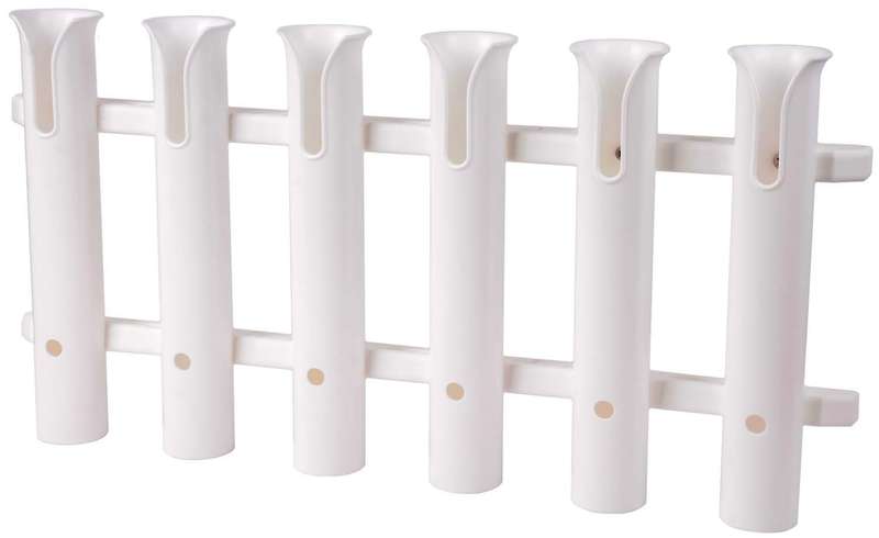 Rod Holder - 6 Rod - PVC