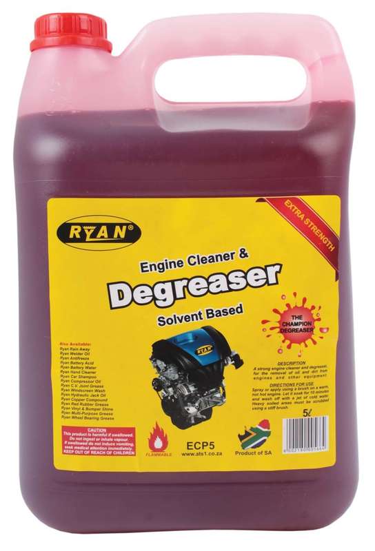 Ryan Engine Cleaner and Degreaser - 5 Litre
