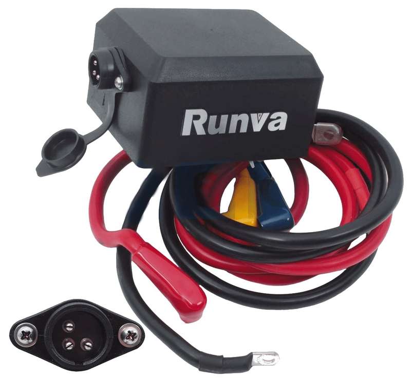 Control Box - Complete - for EWX9500S-SR 12 Volt Runva Winch