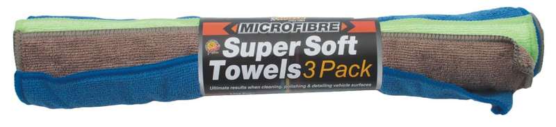 Shield Microfibre Towel - 3 Pack