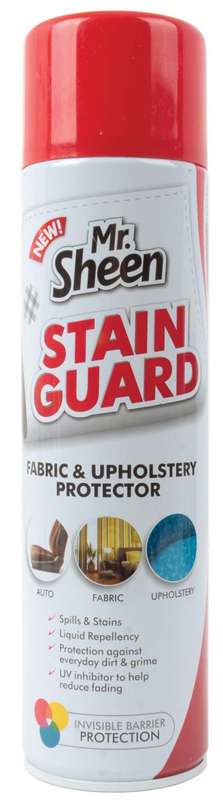 Mr. Sheen Stain Guard - Fabric and Upholstery Protector