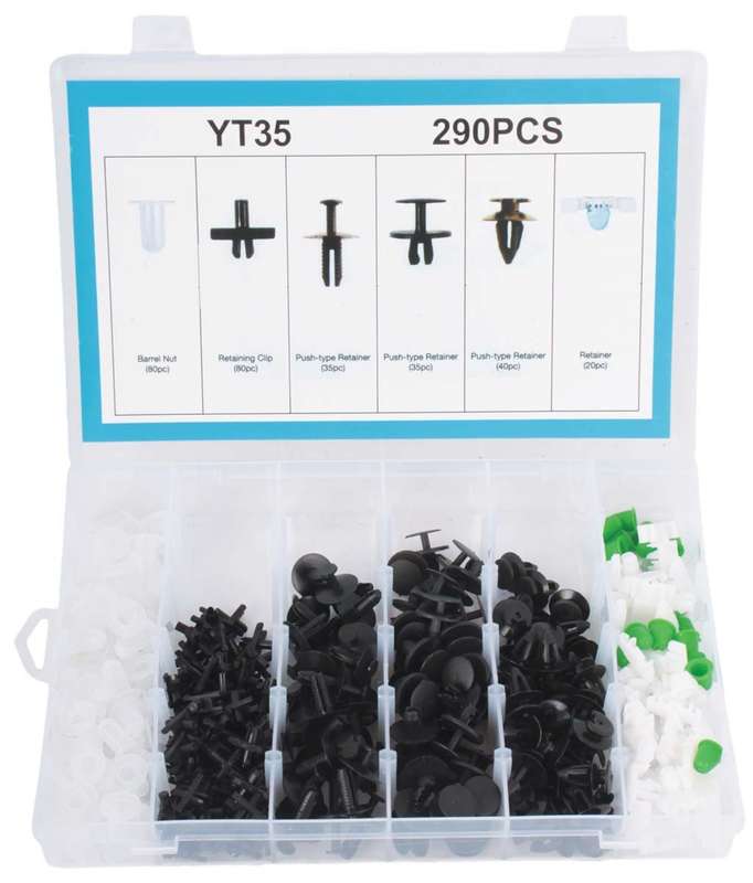 Panel Clips - Assorted for BMW - 290 Pieces