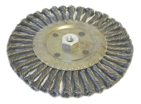 Wheel Brush Knotted 200mm M14X2