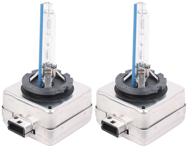D1S HID 35W 12V 8000k Globes - 2 Pieces per Pack