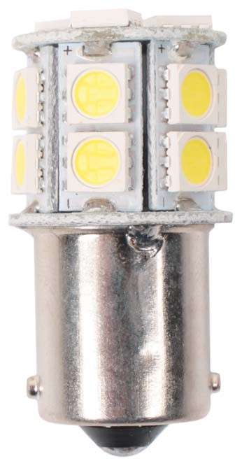 1073 Globe - LED - 13SMD CHIPS - 12V - WHITE