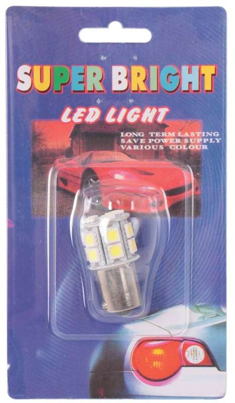 1073 Globe - LED - 13SMD CHIPS - 12V - WHITE