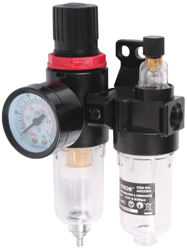 Compressor Water Trap Filter & Lubricator