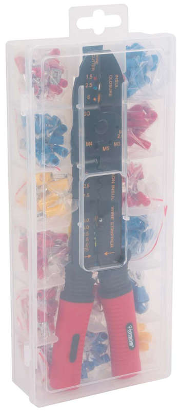 Crimping Tool / Wire Strpper with Connectors - 200mm