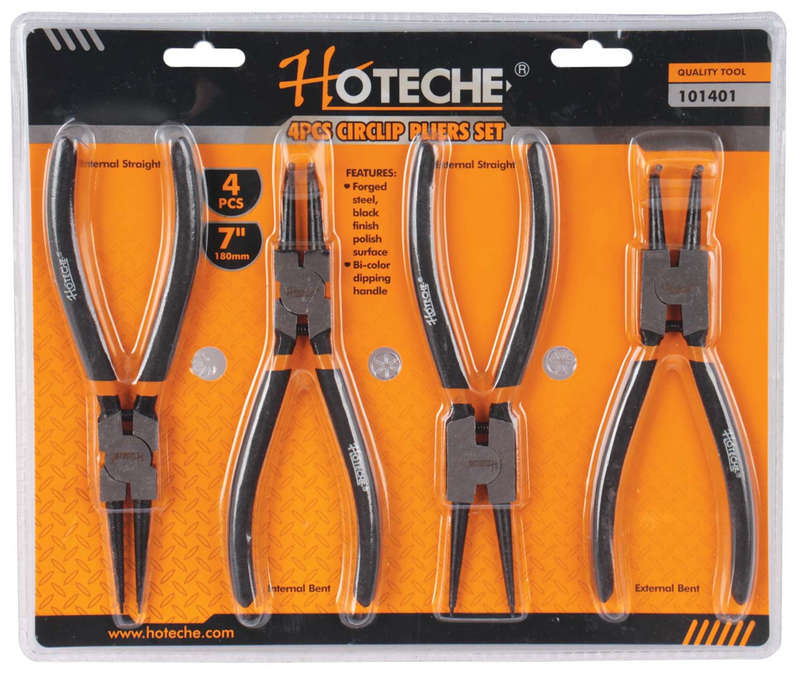 Circlip Plier Set - 4 Piece