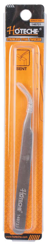 Stainless Steel Tweezer - Bent - 11.5mm Length