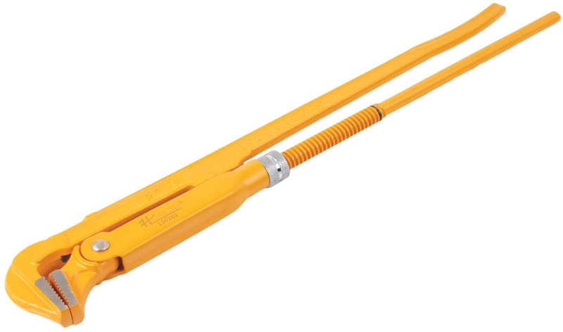 Pipe Wrench - 90 Degree Bent Nose - 50mm