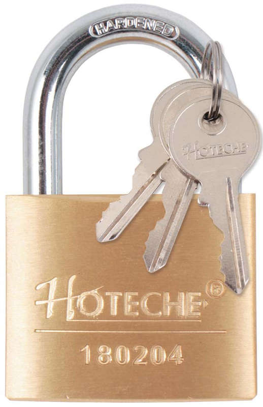 Brass Pad Lock - 40mm - 161g - Heavy Duty