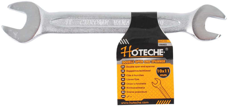 Double Open End Spanner - 10mm / 11mm