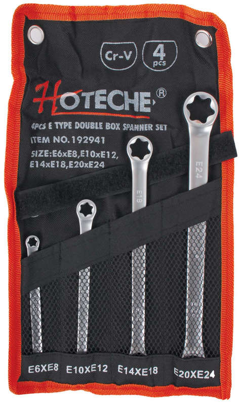 E Type Spanner Set - 4 Piece