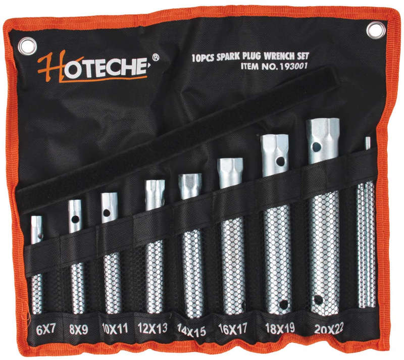 Tube / Spark Plug Socket Set - 10 Piece - Metric