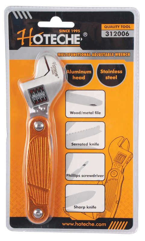 Multi Folding Knife and Adjustable Wrench