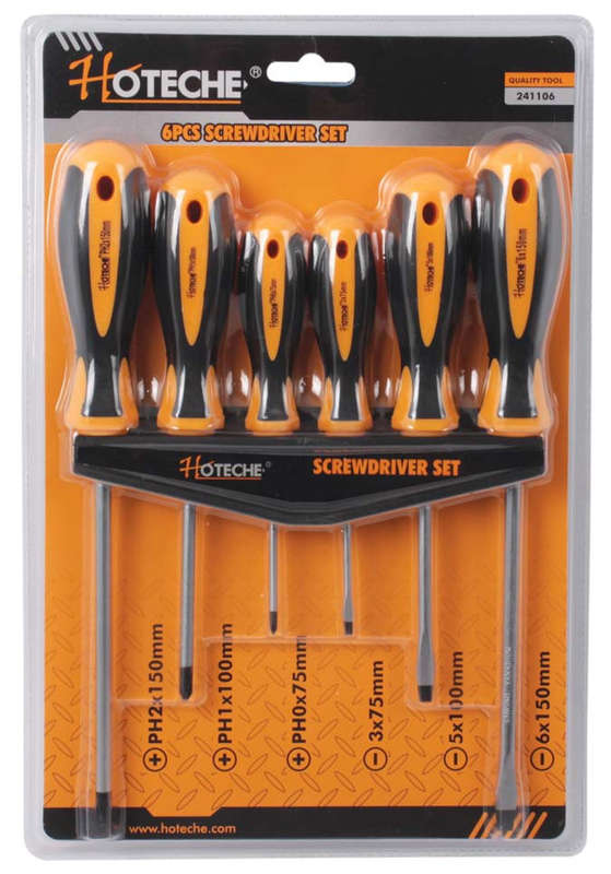 Hoteche 6 Piece Screwdriver Set