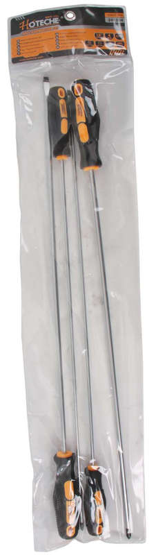 Hoteche 4 Piece Long Screwdriver Set - 450mm