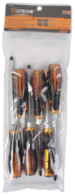 Hoteche 6 Piece Hammer Head Screwdriver Set