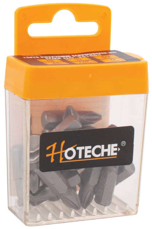 Screwdriver Bit Set PH2 x 25mm - 15 Pieces