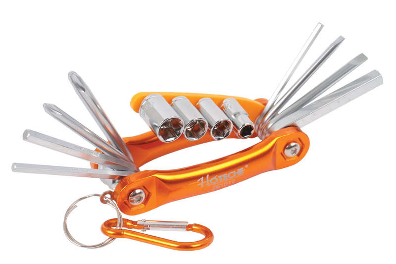 12 Piece Aluminium Folding Socket and Screwdriver Set