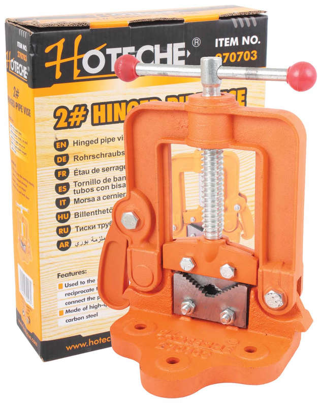 Pipe Vice - 2 Inch - Hinged