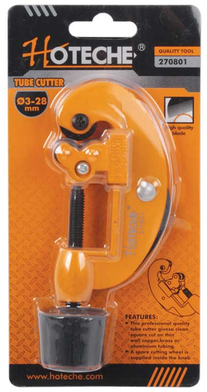 Tube Cutter - 3 to 28mm