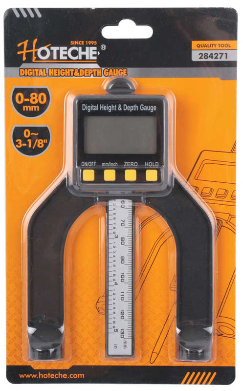 Digital Depth and Height Gauge - 0 to 80mm
