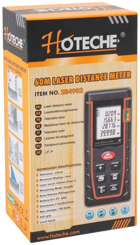 Laser Distance Meter - 60m