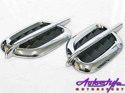 NR Chrome Fender Vent